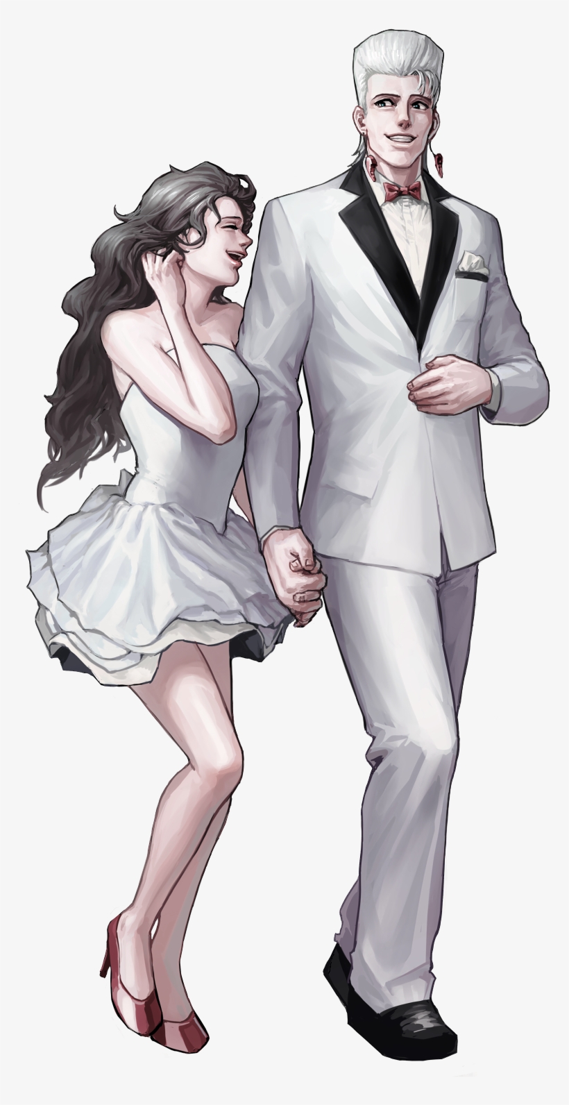 Jean Pierre Polnareff And Sherry Polnareff Drawn By - Jean Pierre Polnareff Formal, transparent png