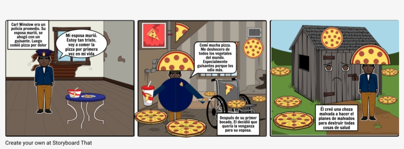 Pizza Man - Cartoon, transparent png