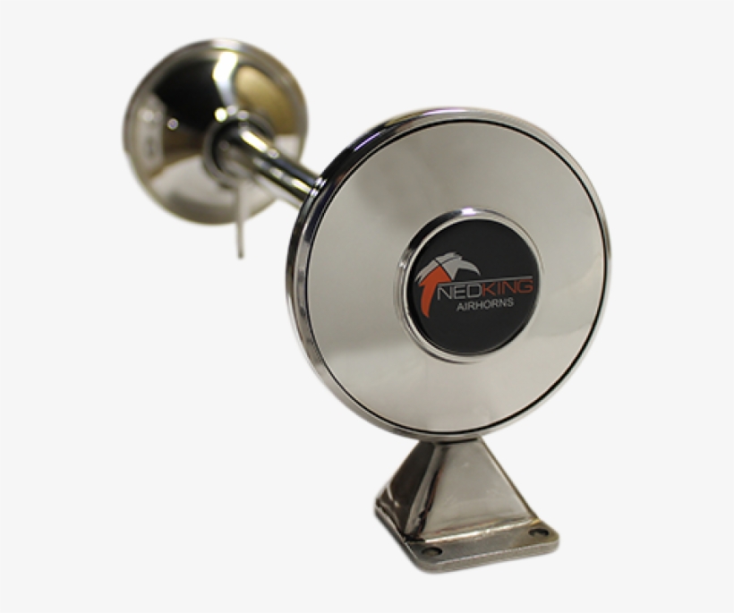 Nedking Rvs Luchthoorn 550mm Lang Kelk Diameter 140mm - Badge, transparent png