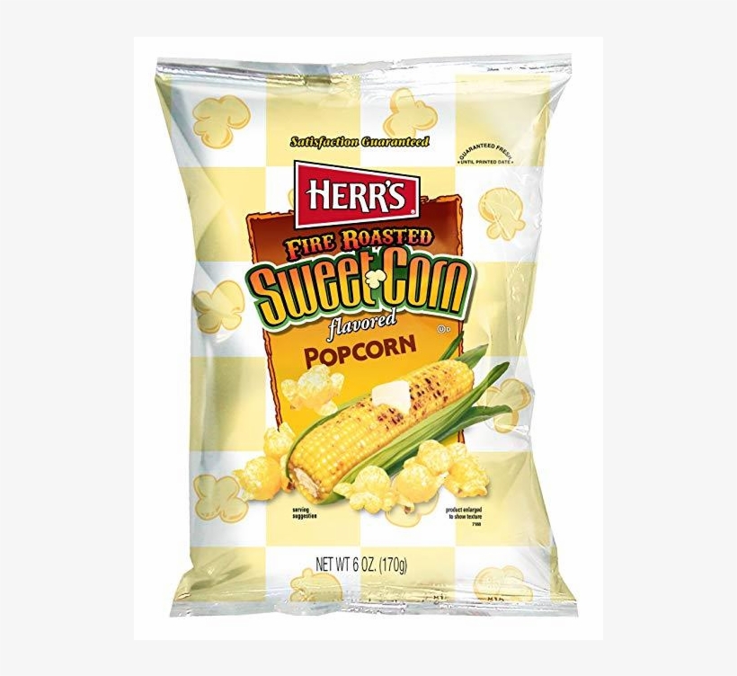Auction - Herrs Popcorn, Fire Roasted Sweet Corn Flavored - 6, transparent png