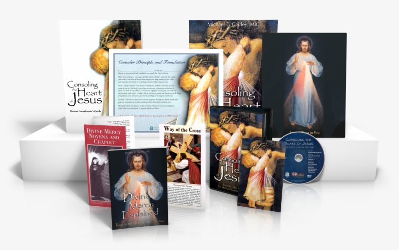 Consoling The Heart Of Jesus Coordinator Kit - Divine Mercy Explained [book], transparent png
