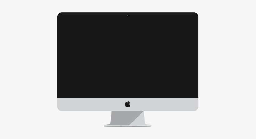 The7 Host Mac - Led-backlit Lcd Display, transparent png