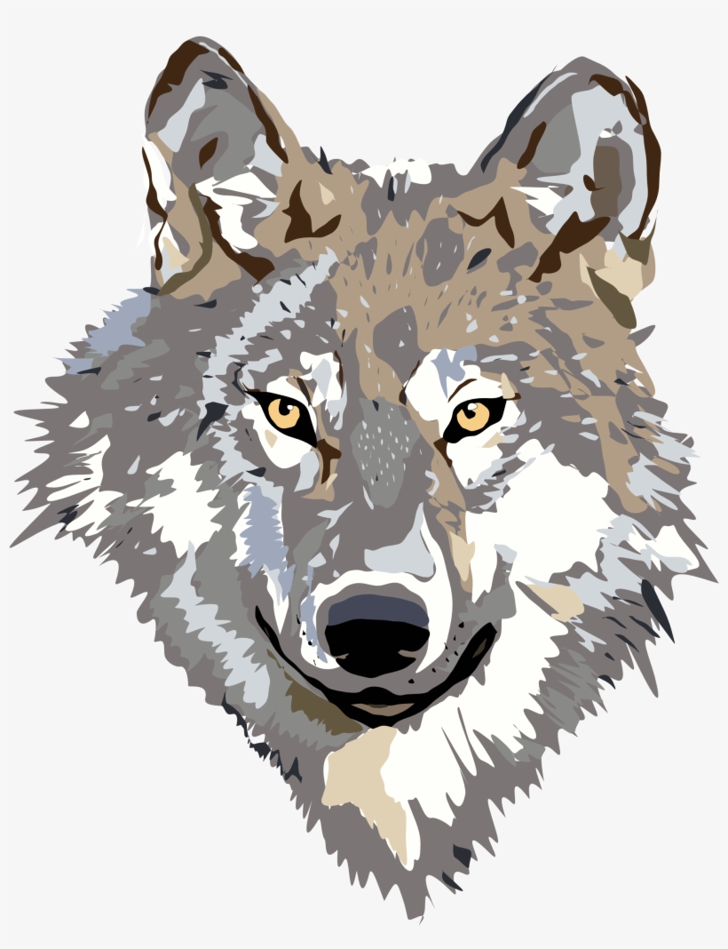 Png Library Download Head Animals W Png Html - Grey Wolf Wolf Png, transparent png
