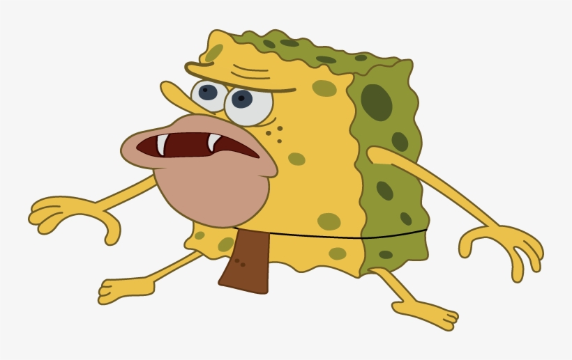 Bob Png Image - Caveman Spongebob, transparent png