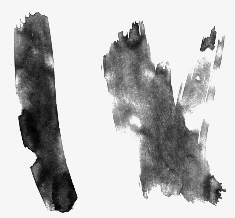 3 2017 07 17 - Watercolor Black And White Png, transparent png