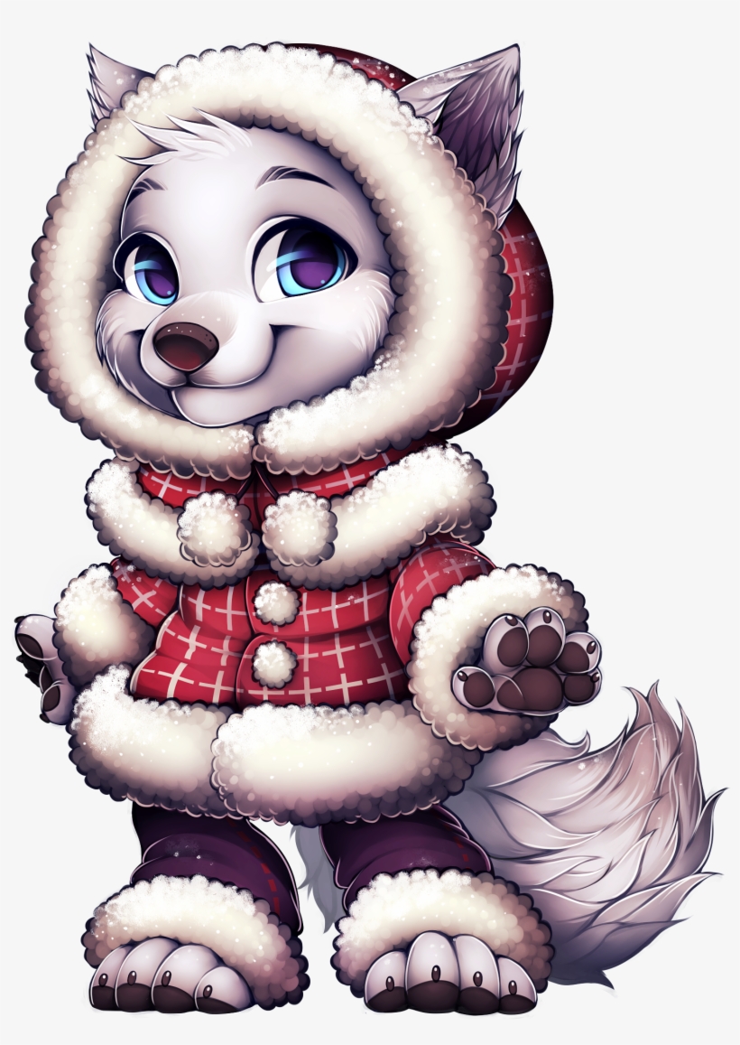 Fluffy Wolf - Fluffy Costume Furvilla, transparent png