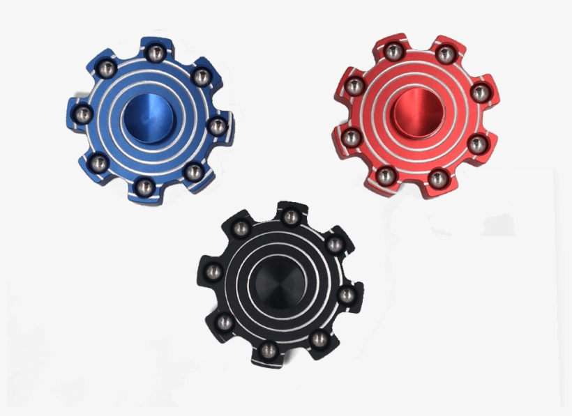 Aluminium Alloy Cyclone Eye Fidget Spinner - Flower, transparent png