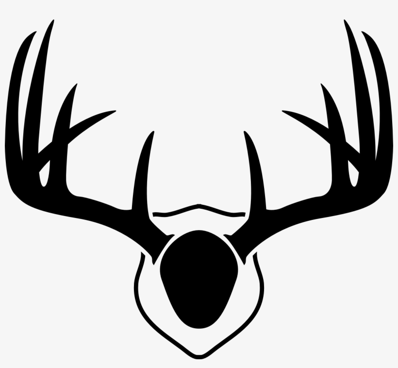 Deer Antler Clip Art - Drawing Of Deer Antlers, transparent png