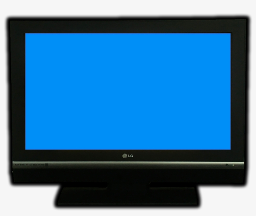 Lg Television Set - Led-backlit Lcd Display, transparent png