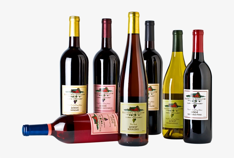 Baiting Hollow Farm Vineyard Wine - Wine, transparent png