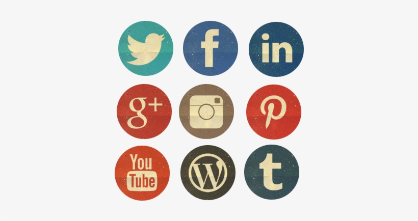 Social Media Icons - Social Media Platforms Icons, transparent png