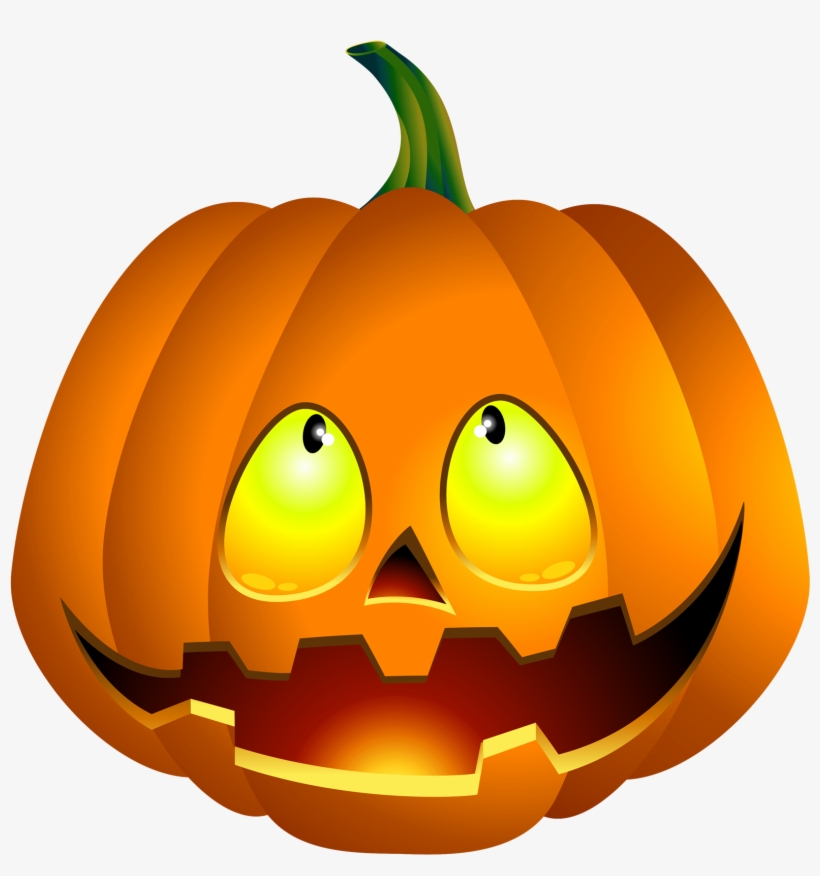 Pumpkin - Веселая Тыква На Хэллоуин, transparent png