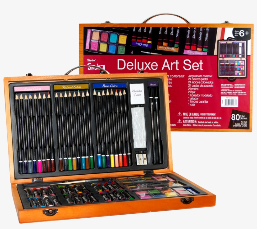 View Larger Image - Darice Professional Art Set 80pc 1103 08, transparent png