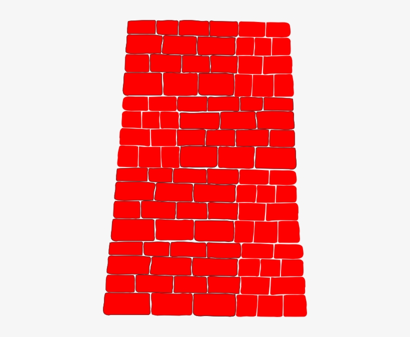 Red Brick Wall Hi - Brick Wall Clipart, transparent png