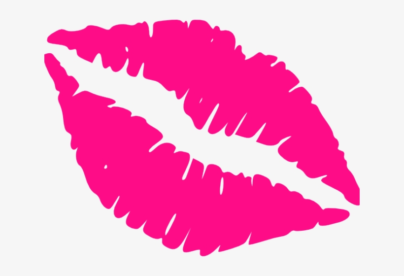 Mary Kay Clip Art - Pink Lips Clip Art, transparent png
