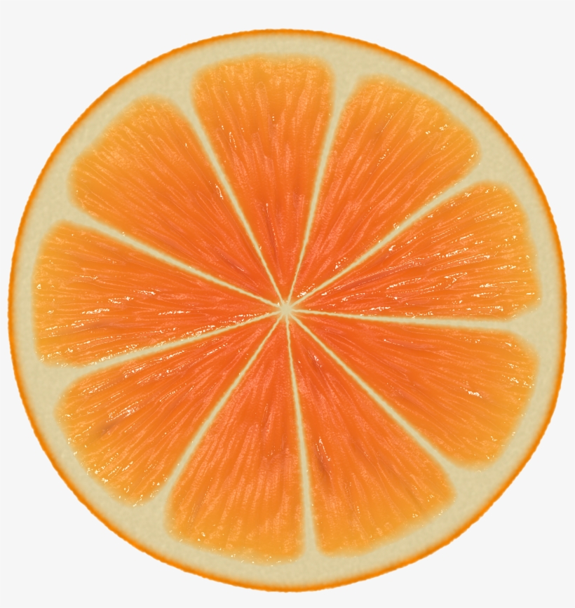 Perfect Orange Halved Png Image - Zest, transparent png