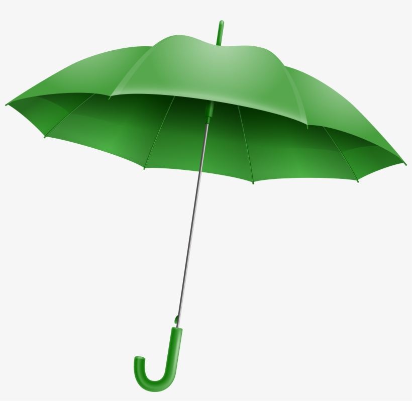 Green Umbrella Png, transparent png