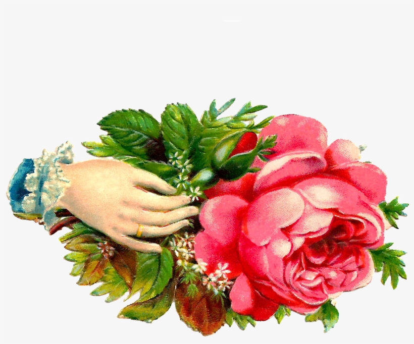Praying Hands Clip Art Praying Hands Clip Art 6 Png - Flowers With Hand Png, transparent png