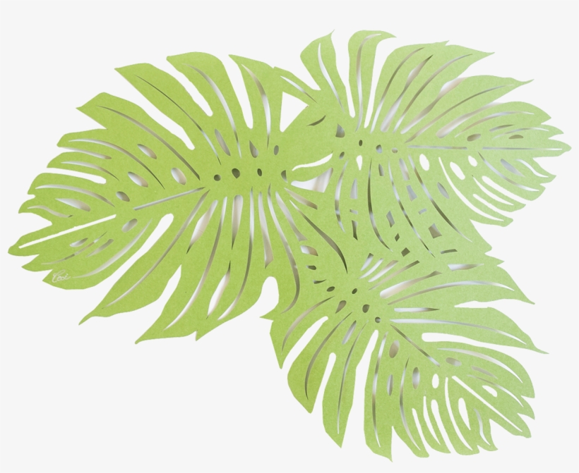 Ceci New York - Ceci New York Set Of Eight Palm Placemat, transparent png