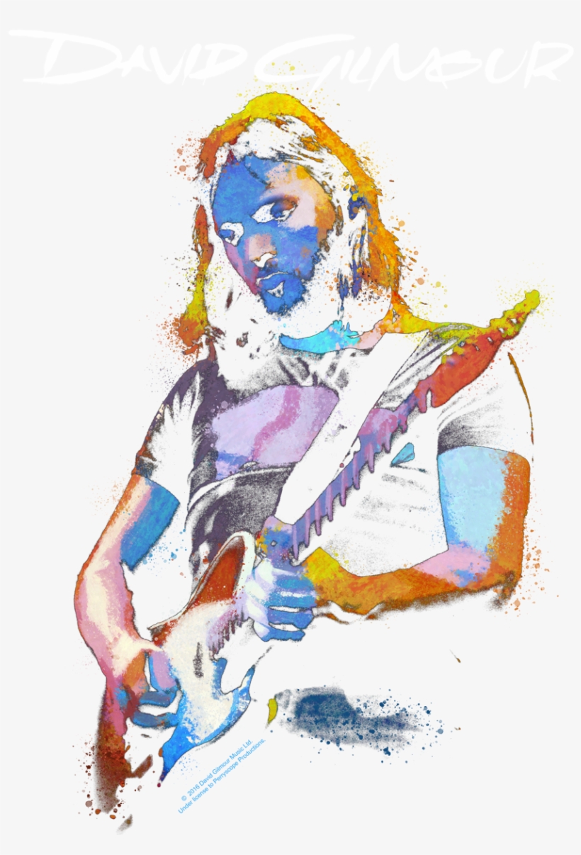 David Gilmour Guitar Gilmour Men's Ringer T-shirt - Ringer T-shirt, transparent png