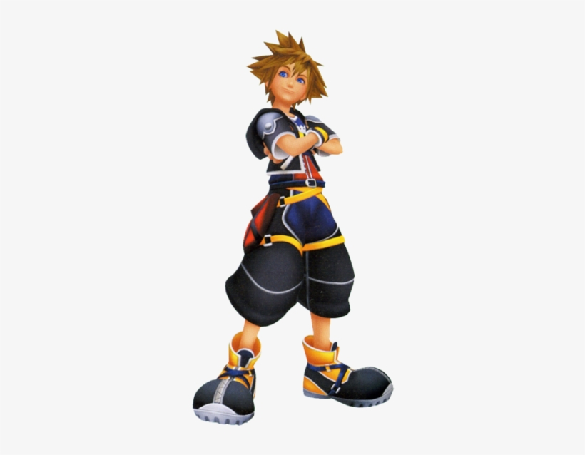 Sora Kh Iii - Disney Kingdom Hearts Sword Pewter Key Ring, transparent png