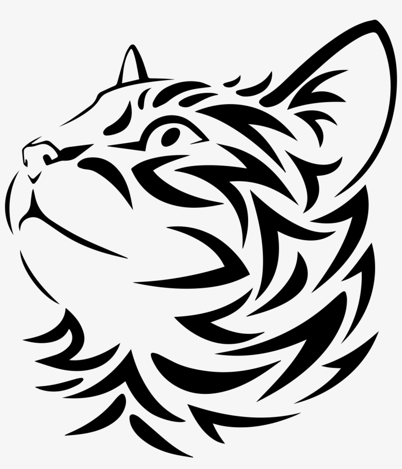 This Free Icons Png Design Of Tribal Kitten 3, transparent png