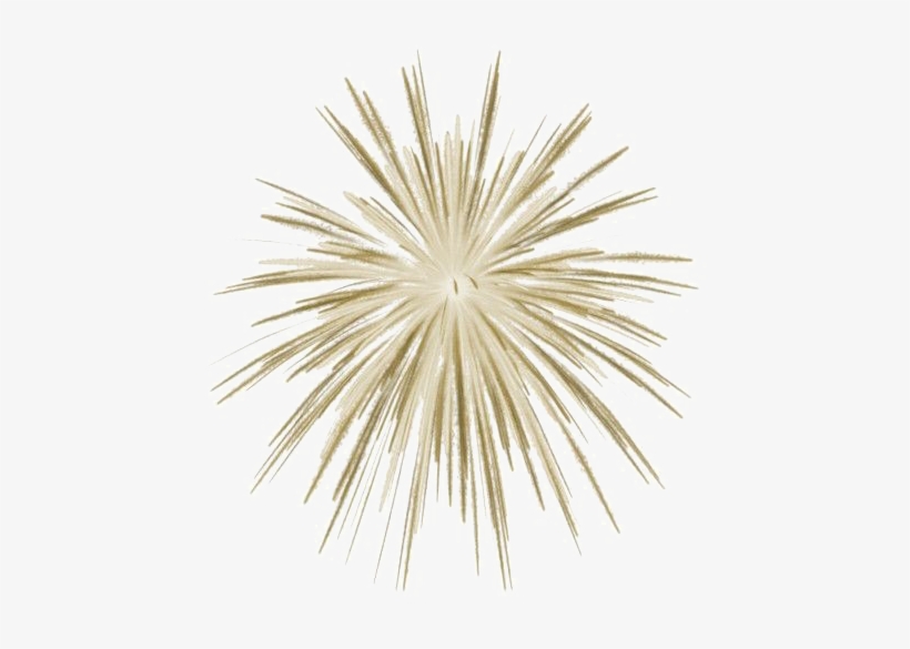 New Year Fireworks Png Image Background - Sun Burst Wall Clock, transparent png