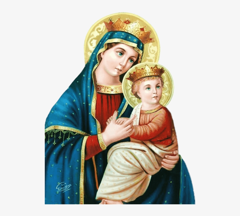 St Mary Jesus Png - Mary And Jesus Png, transparent png