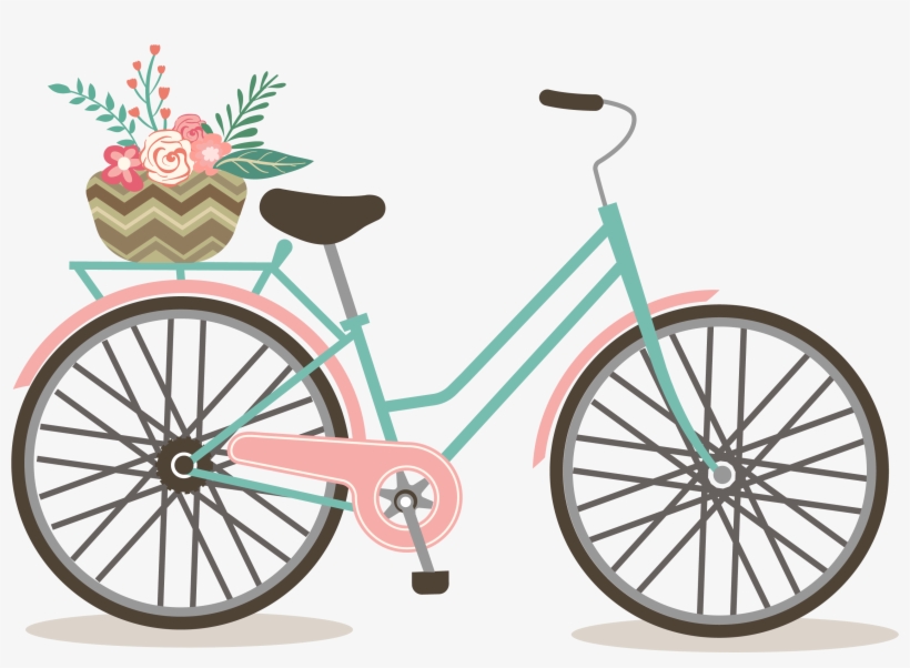 19 Biking Clipart Library Download Watercolor Huge - Free Bicycle Clip Art, transparent png