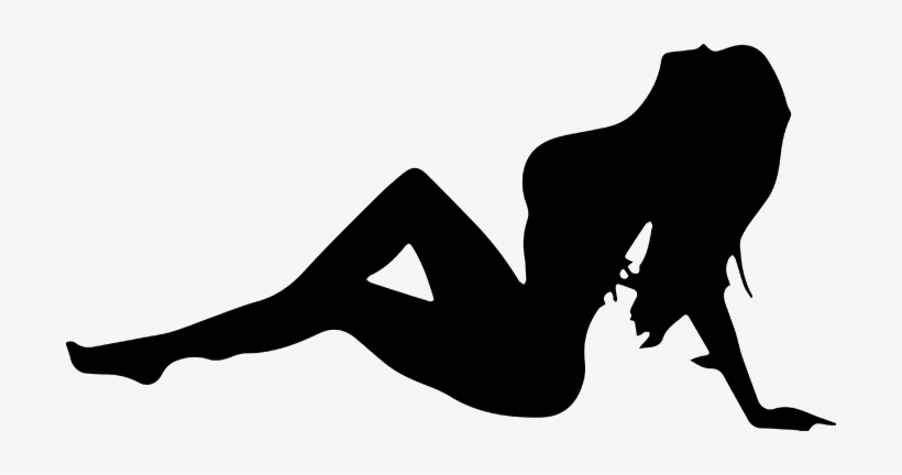 Sexy Girl Png Silhouette Silueta Descargar - Silueta De Mujer Sexy, transparent png