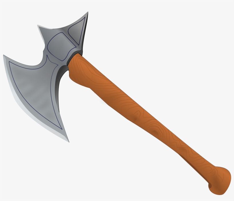 Battle Axe Png File - Viking Battle Axe Clipart, transparent png