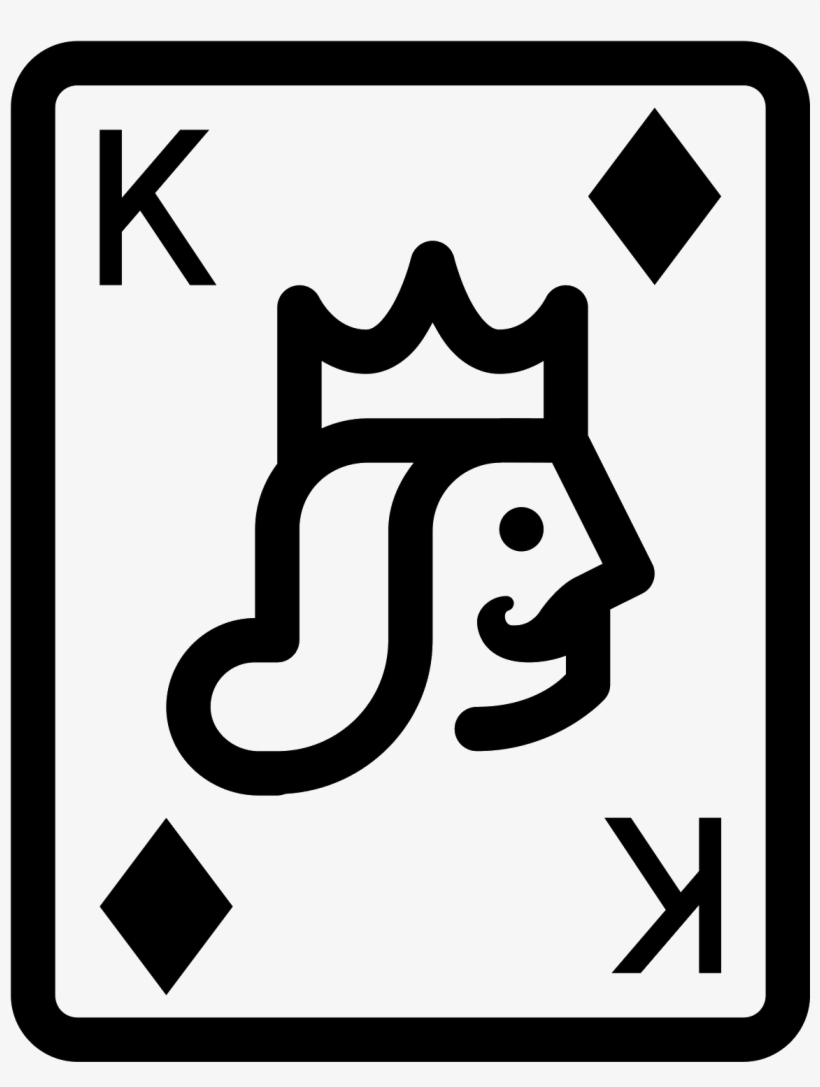 King Of Diamonds Icon - King Of Hearts Icon, transparent png