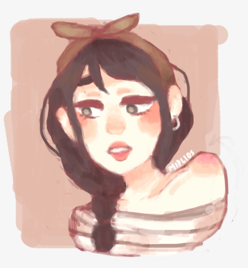 Drawing Braids Watercolor - Drawing, transparent png