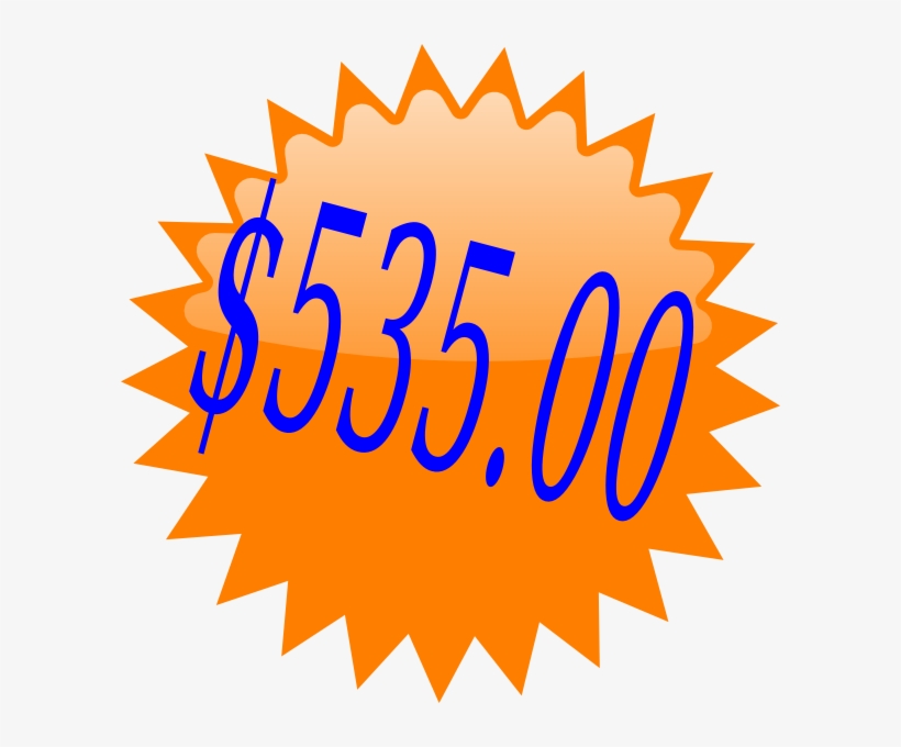Red Tag Clip Art At Clker - Cartoon Pictures Of Tag Price, transparent png