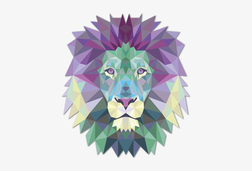 Lion Head Origami - Fondos De Pantalla Geometricos, transparent png
