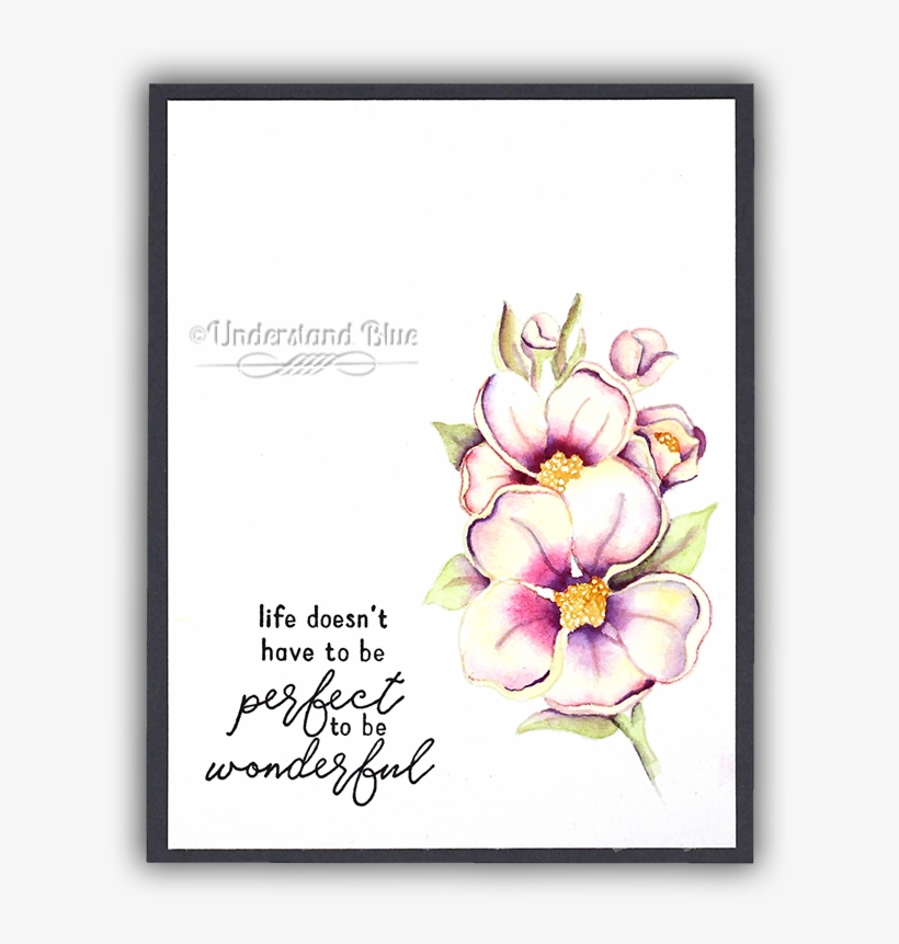 I Used My Favorite Watercolor Paper And Nocturne Ink - Gilliflower, transparent png