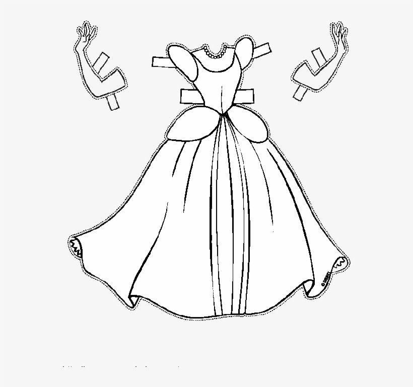 Cinderella Paper Coloring Book The Walt Disney Company - Illustration, transparent png