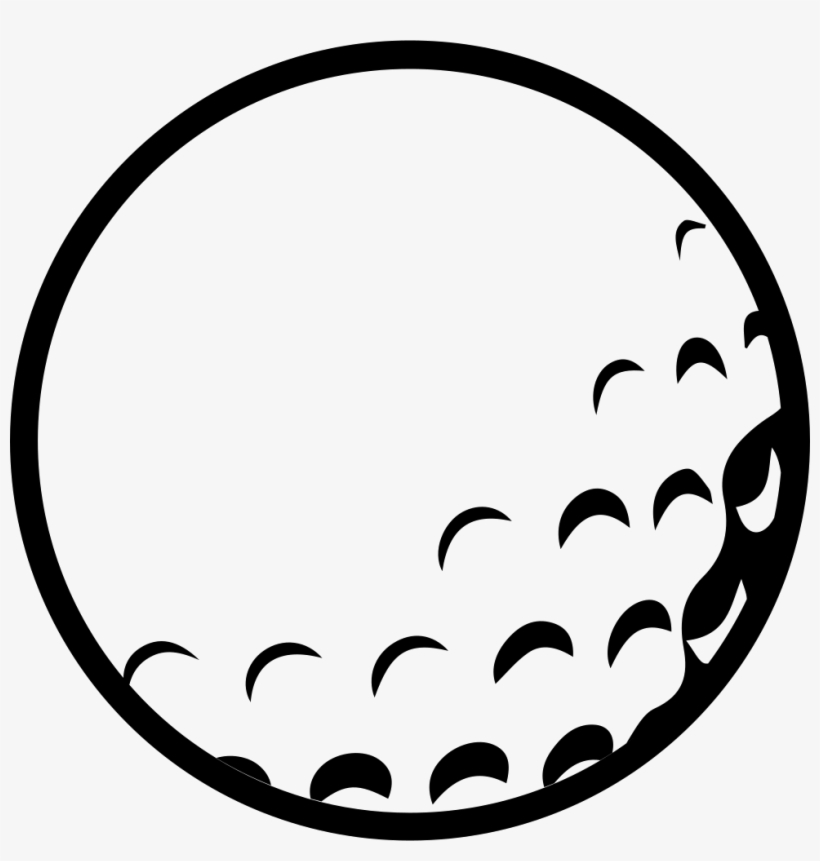 Golf Ball With Dents Comments - Golf Ball Svg Free, transparent png