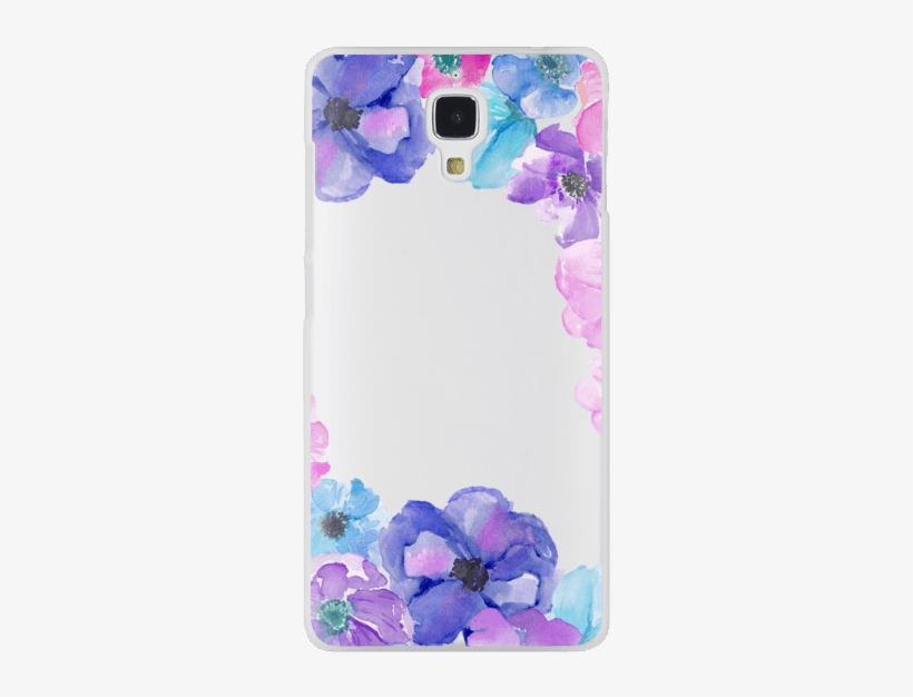 Anemone Painted Flowers / Watercolor Flowers Blues - Watercolor Painting, transparent png