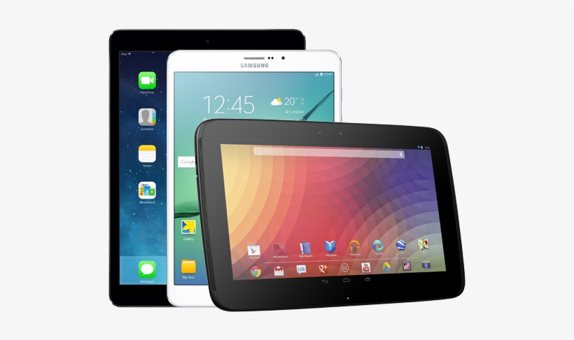 Tablet Android Png Clipart Black And White - Google Nexus 10 (wi-fi Only, 16 Gb), transparent png