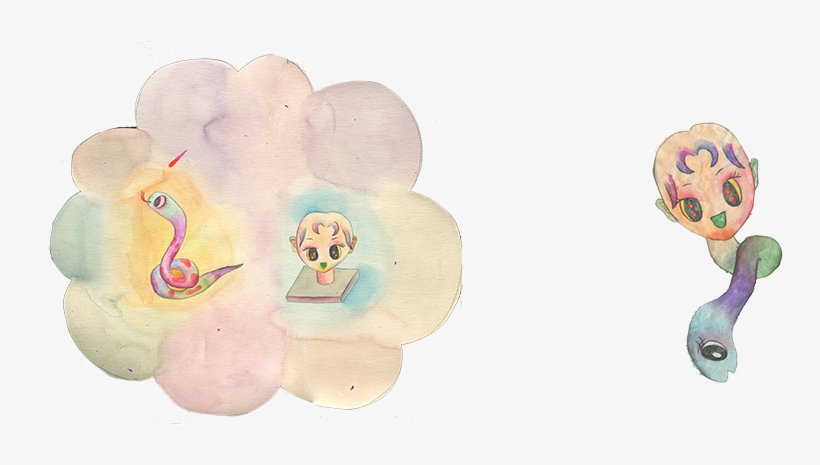 Look At The Sound Of A Story,shetou,2015 Watercolor - Illustration, transparent png
