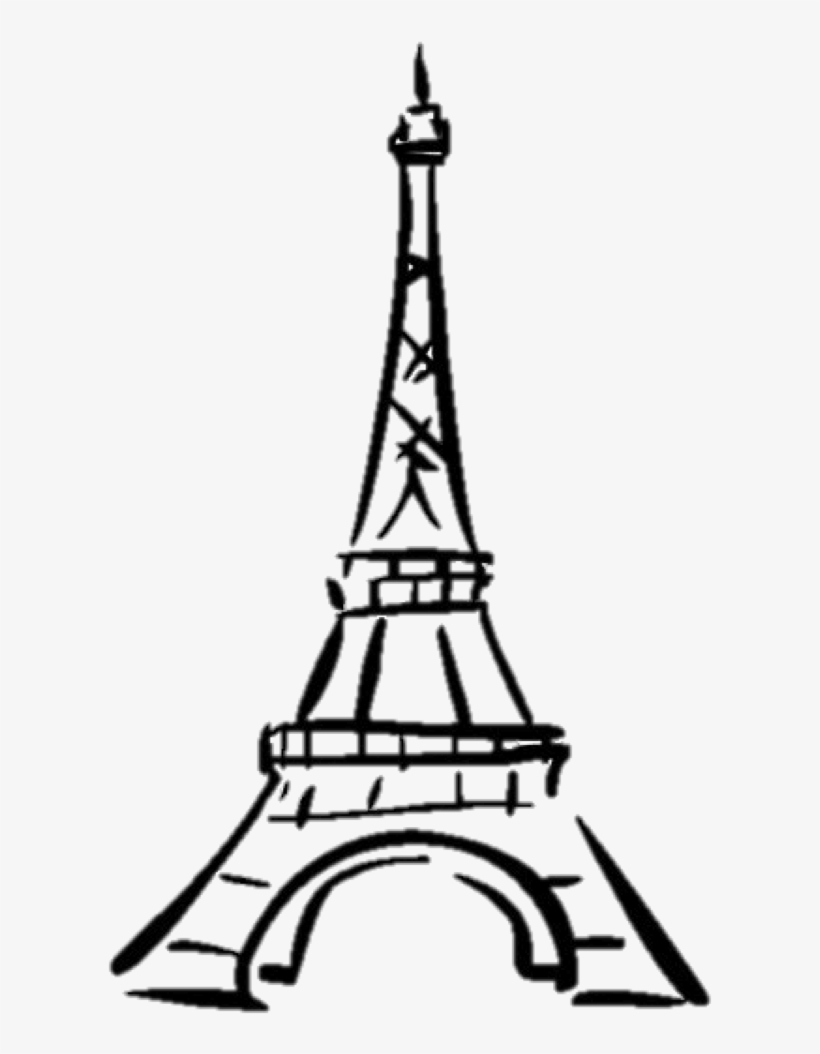 New Wasli - France Eiffel Tower Drawing, transparent png