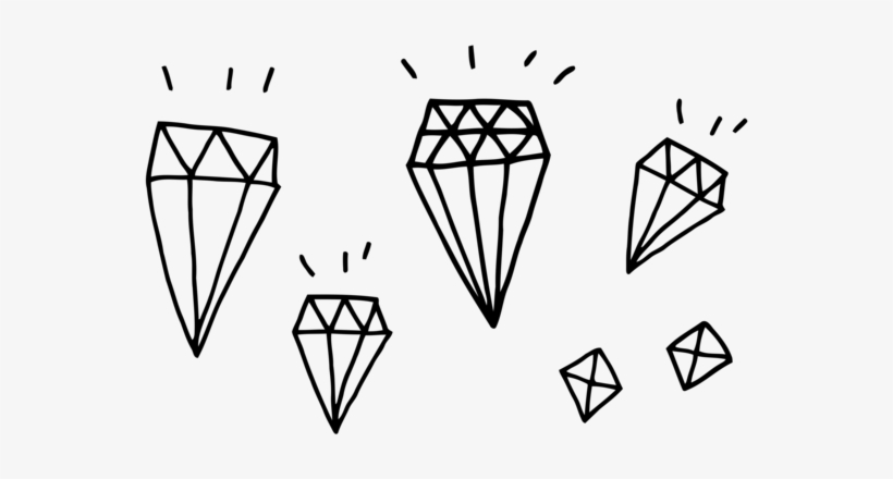 Diamonds - Временная Переводная Татуировка Бриллианты Мнетату, transparent png