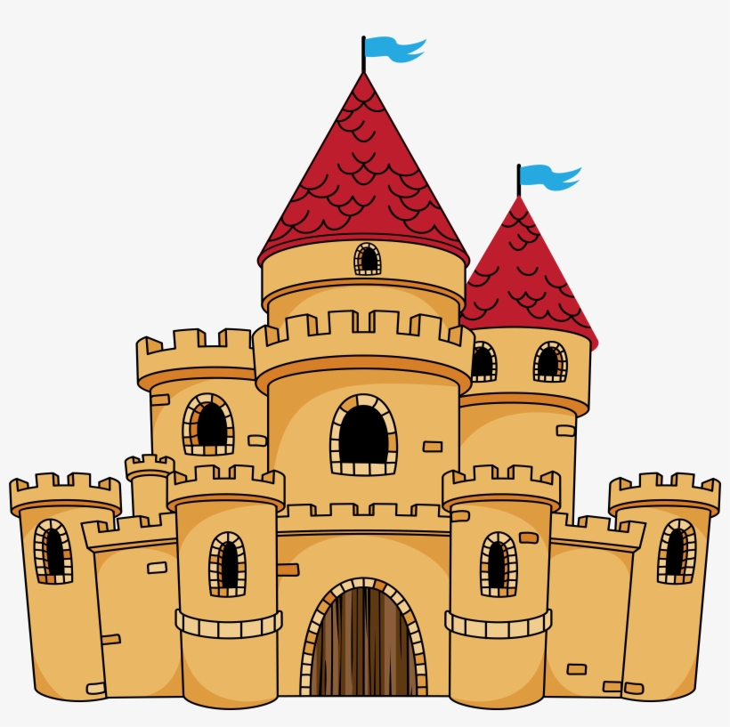 Clipart Castle, transparent png