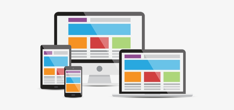Devices, Responsive Web Design, Adjustable, Banner, - Devices Flat Design, transparent png