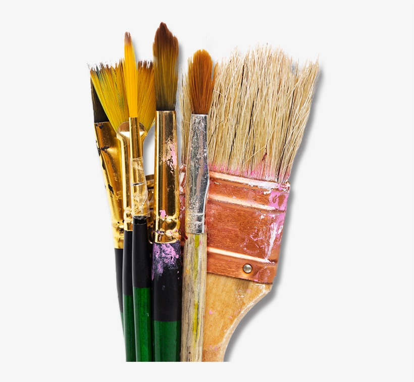 Kittle's Fine Art & Supply Paintbrushes - Painting, transparent png