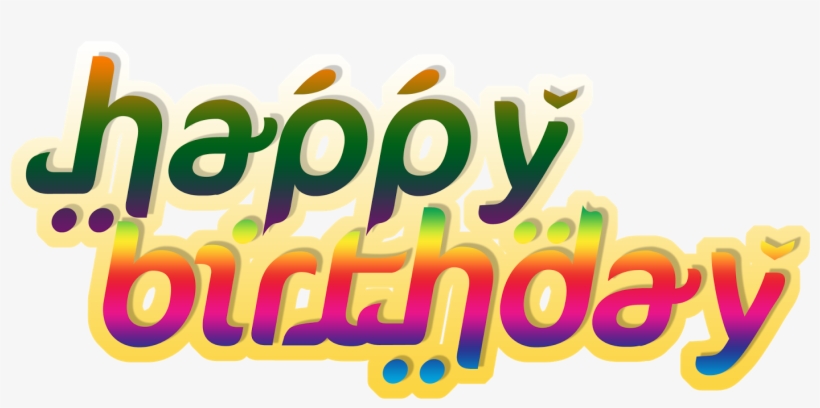 Happy Birthday Png Wedding Posters - Graphic Design, transparent png