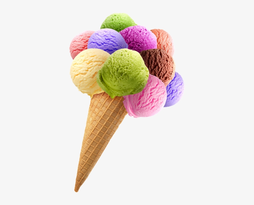 Big Ice Cream Cone Png Clipart Picture - Ice Cream Cone Png, transparent png