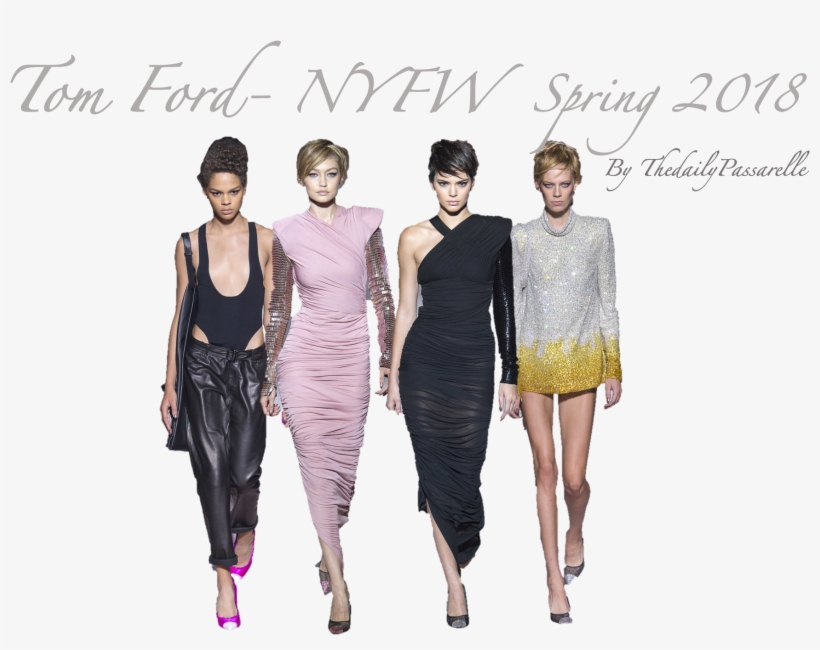 Tom Ford- New York Fashion Week Spring - Fashion Show, transparent png