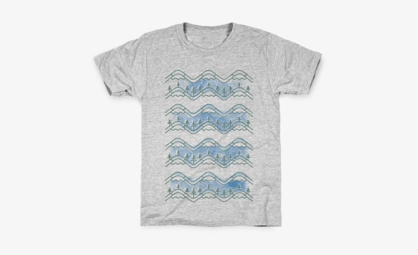 Watercolor Mountains Kids T-shirt - Neil Degrasse Tyson Quotes Meme, transparent png